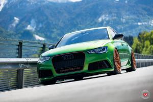 Audi RS6 Avant by Audi Exclusive on Vossen Wheels (VPS-307) 2016 года